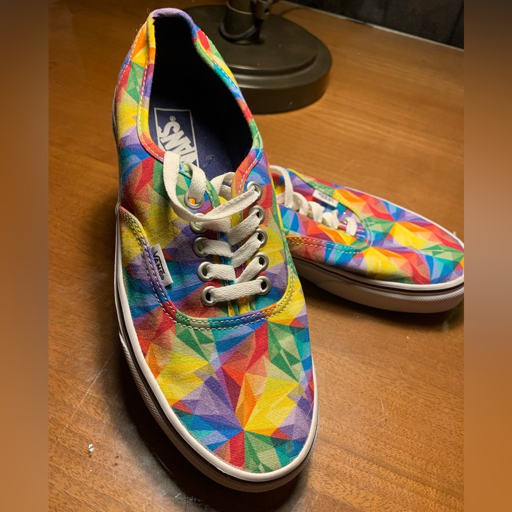Vans Authentic Rainbow Kaleidoscope Sneakers - Unisex